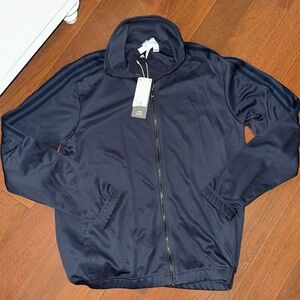 Large Adidas Zip-Up Jacket